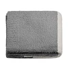 Manta de franela Nautica 127x152 Fluffy cama sofá suavidad superior gris