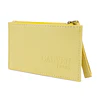 Tarjetero billetera mujer con monedero Suny amarillo Carven Paris