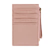 Tarjetero billetera mujer con monedero Suny rosado Carven Paris