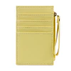 Tarjetero billetera mujer con monedero Suny amarillo Carven Paris