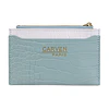 Billetera tarjetero mujer con monedero Zoe azul Carven