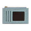 Billetera tarjetero mujer con monedero Zoe azul Carven