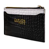 Billetera tarjetero mujer con monedero Zoe negro Carven