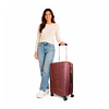 Maleta mediana Nautica Crown M 20kg burdeo