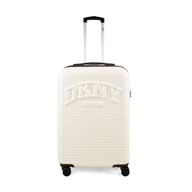 Maleta Mediana Donna Karan Hot Town 20k blanca DKNY