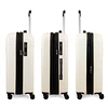 Set 3 Maletas Donna Karan Hot Town Cabina Mediana Grande blancas