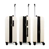 Pack 2 Maletas Donna Karan Hot Town S 10k + M 20k blanca DKNY