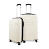 Pack 2 Maletas Donna Karan Hot Town M 20k + L 23k blanca DKNY