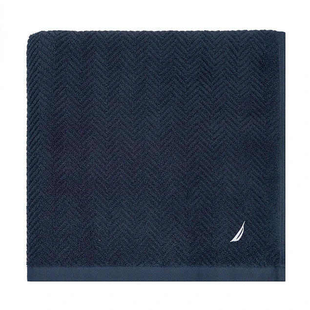 Toalla de Baño Cuerpo VIS Nautica Home 100% algodón suave 76x137cm azul marino