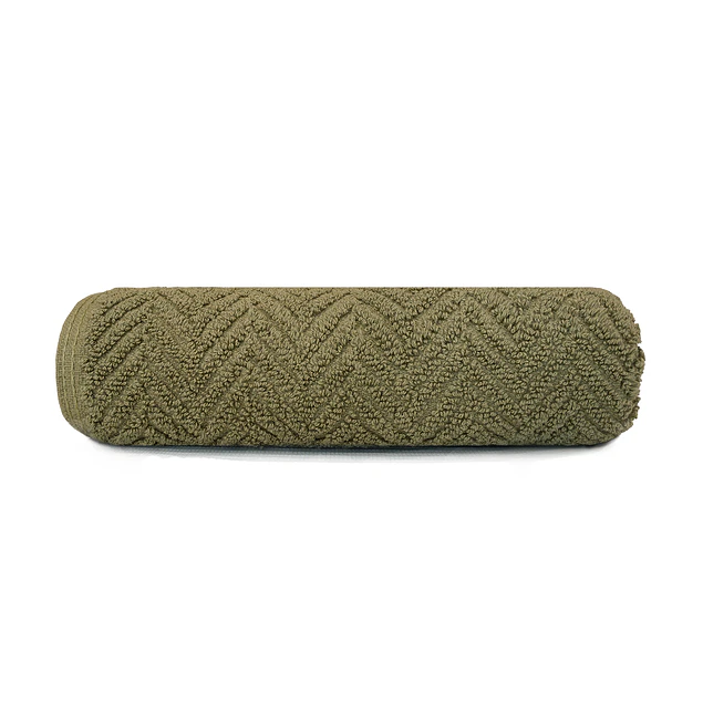 Toalla para manos VIS Nautica 100% algodón alta calidad 30x50cm verde