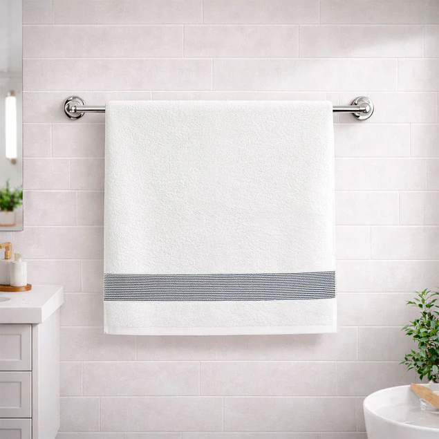 Toalla de Baño Cuerpo MAV Nautica Home 100% algodón suave 76x137cm azul