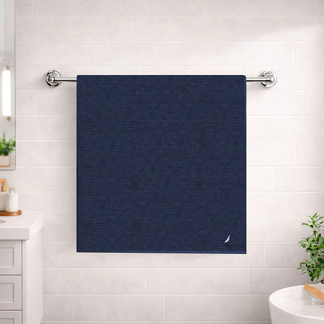Toalla de Baño Cuerpo SAVOY Nautica Home 76x137cm 100% algodón ultra suave azul