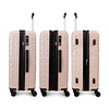 Pack 2 Maletas Donna Karan Meghan S 10k + L 23k rosada DKNY