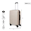 Pack 2 Maletas Donna Karan Meghan S 10k + M 20k beige DKNY