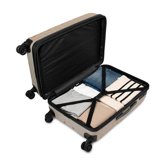 Pack 2 Maletas Donna Karan Meghan S 10k + M 20k beige DKNY