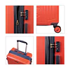 Pack 2 maletas Copper Nautica mediana 20k y grande 23k naranja