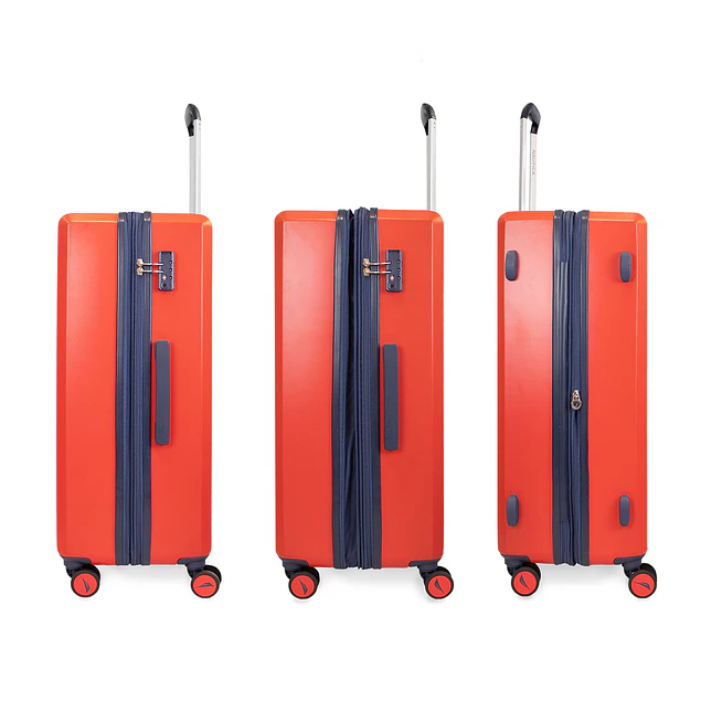 Pack 2 maletas Copper Nautica cabina 10k y grande 23k naranja