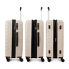 Pack 2 Maletas Donna Karan Meghan S 10k + L 23k beige DKNY