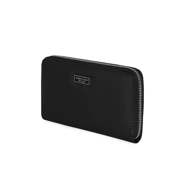 Bolso femenino The Only + billetera negra Kenneth Cole