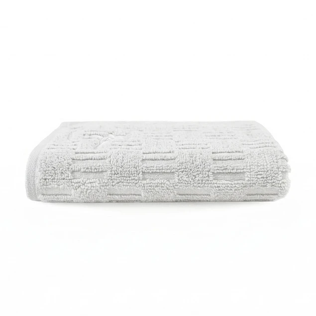 Toalla de cara SAVOY Nautica 100% algodón 30x50cm hipoalergénica gris