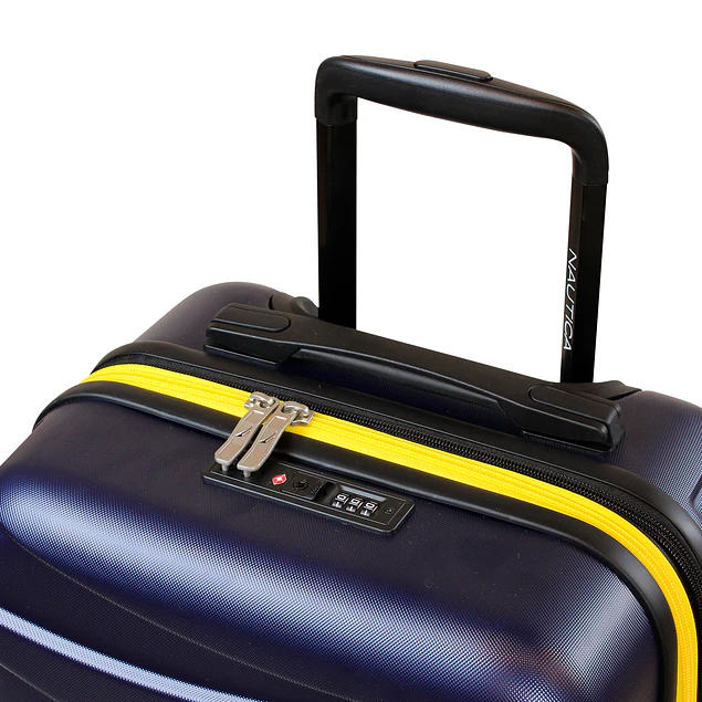 Pack Maleta de cabina Mónaco 10kg azul + Kit de sueño Nautica