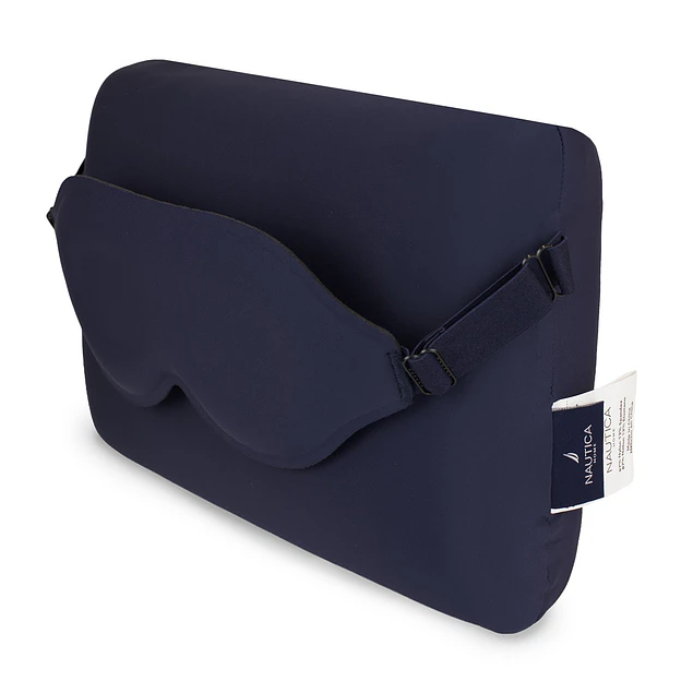 Pack Maleta de cabina Mónaco 10kg azul + Kit de sueño Nautica