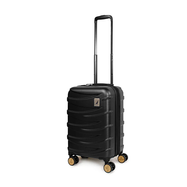 Pack Maleta de cabina Mónaco 10kg negro + Kit de sueño Nautica