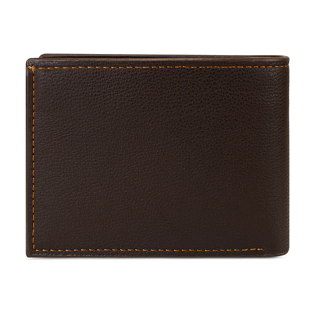 Billetera hombre Bruno café oscuro con monedero Carven Paris