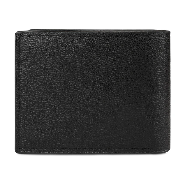 Billetera hombre Bruno negra con monedero Carven Paris