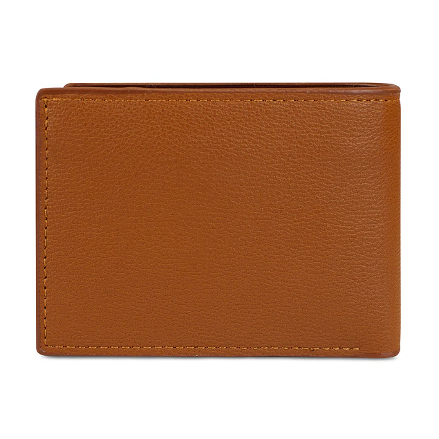 Billetera hombre Bruno café con monedero Carven Paris