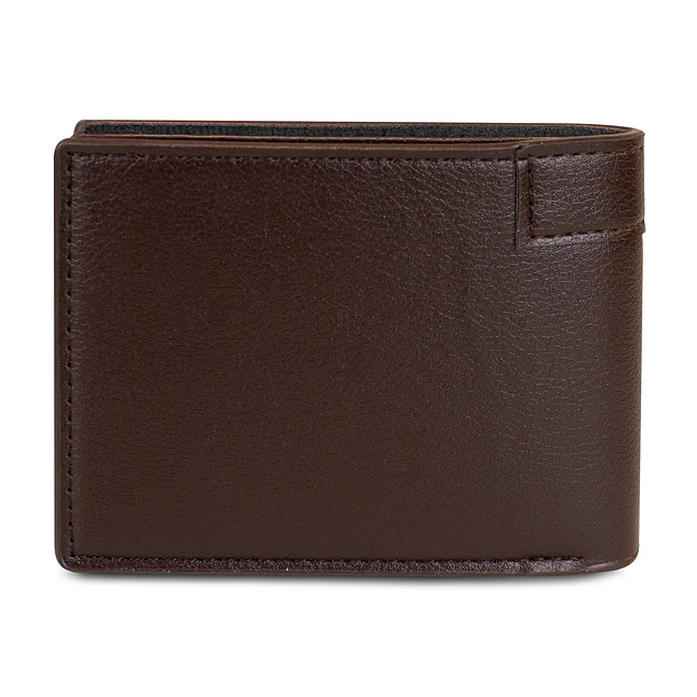 Billetera hombre Milan café oscuro Carven Paris