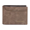 Billetera hombre Jack café oscuro con monedero Carven Paris