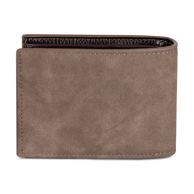 Billetera hombre Jack café oscuro con monedero Carven Paris