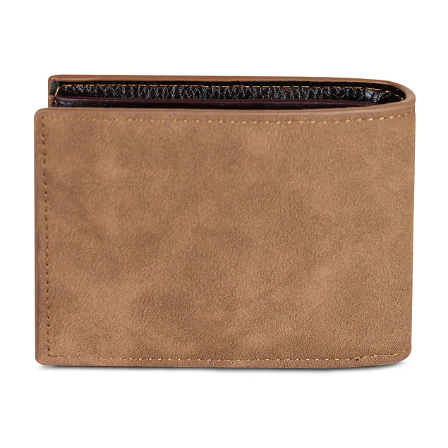 Billetera hombre Jack café con monedero Carven Paris
