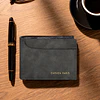 Billetera hombre Jack negra con monedero Carven Paris