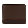 Billetera hombre Gino café con monedero oscuro Carven Paris