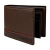 Billetera hombre Gino café con monedero oscuro Carven Paris