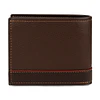 Billetera hombre Gino café con monedero oscuro Carven Paris