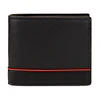 Billetera hombre Gino negra con monedero Carven Paris