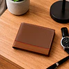 Billetera hombre Gino café con monedero Carven Paris