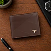 Billetera hombre Enzo café con monedero Carven Paris