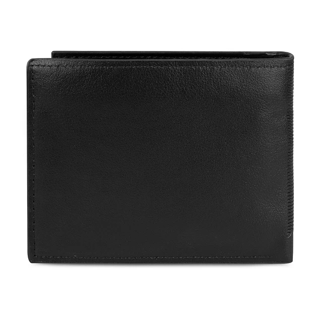 Billetera hombre Enzo negra con monedero Carven Paris