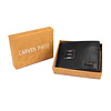 Billetera hombre Tommy negra Carven Paris
