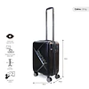 Set de 3 Maletas Donna Karan Your Call S+M+L negra DKNY