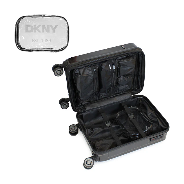 Pack 2 Maletas S 10kg + L 23kg Donna Karan Your Call negra DKNY