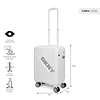 Maleta cabina 10kg Donna Karan Your Call blanca DKNY
