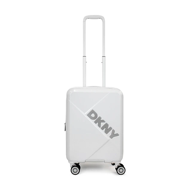 Maleta cabina 10kg Donna Karan Your Call blanca DKNY