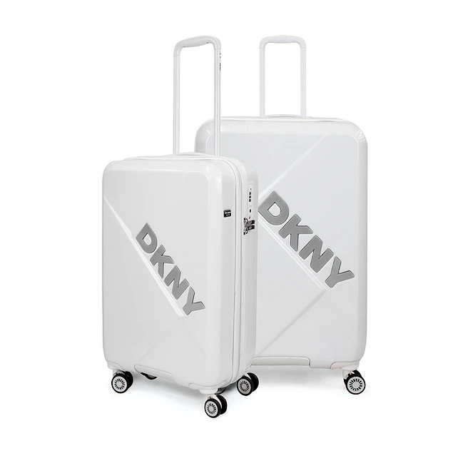 Pack 2 Maletas M 20kg + L 23kg Donna Karan Your Call blanca DKNY