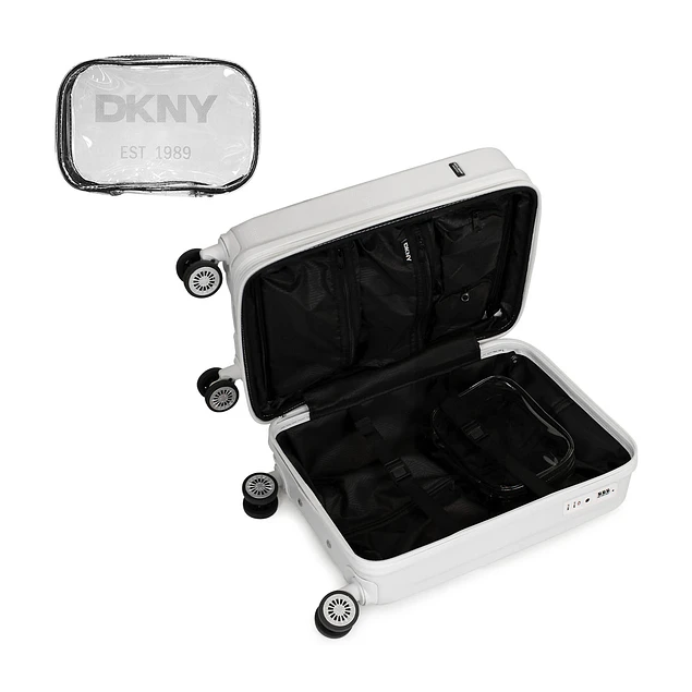 Pack 2 Maletas S 10kg + L 23kg Donna Karan Your Call blanca DKNY
