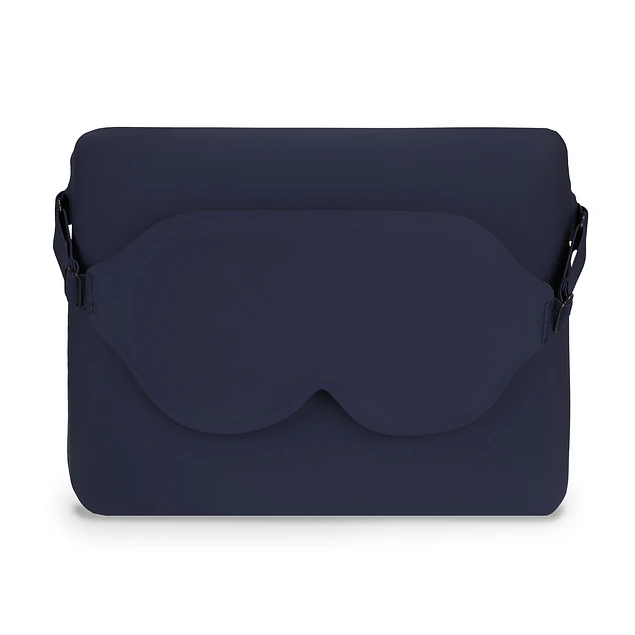 Kit de Sueño Almohada de viaje azul Nautica